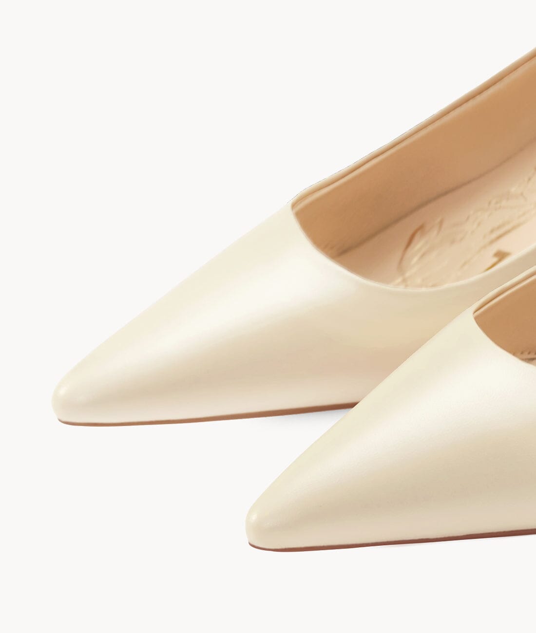 7or9 Air-Touch Foam 3.5cm Beige Work heels - Milou 7or9