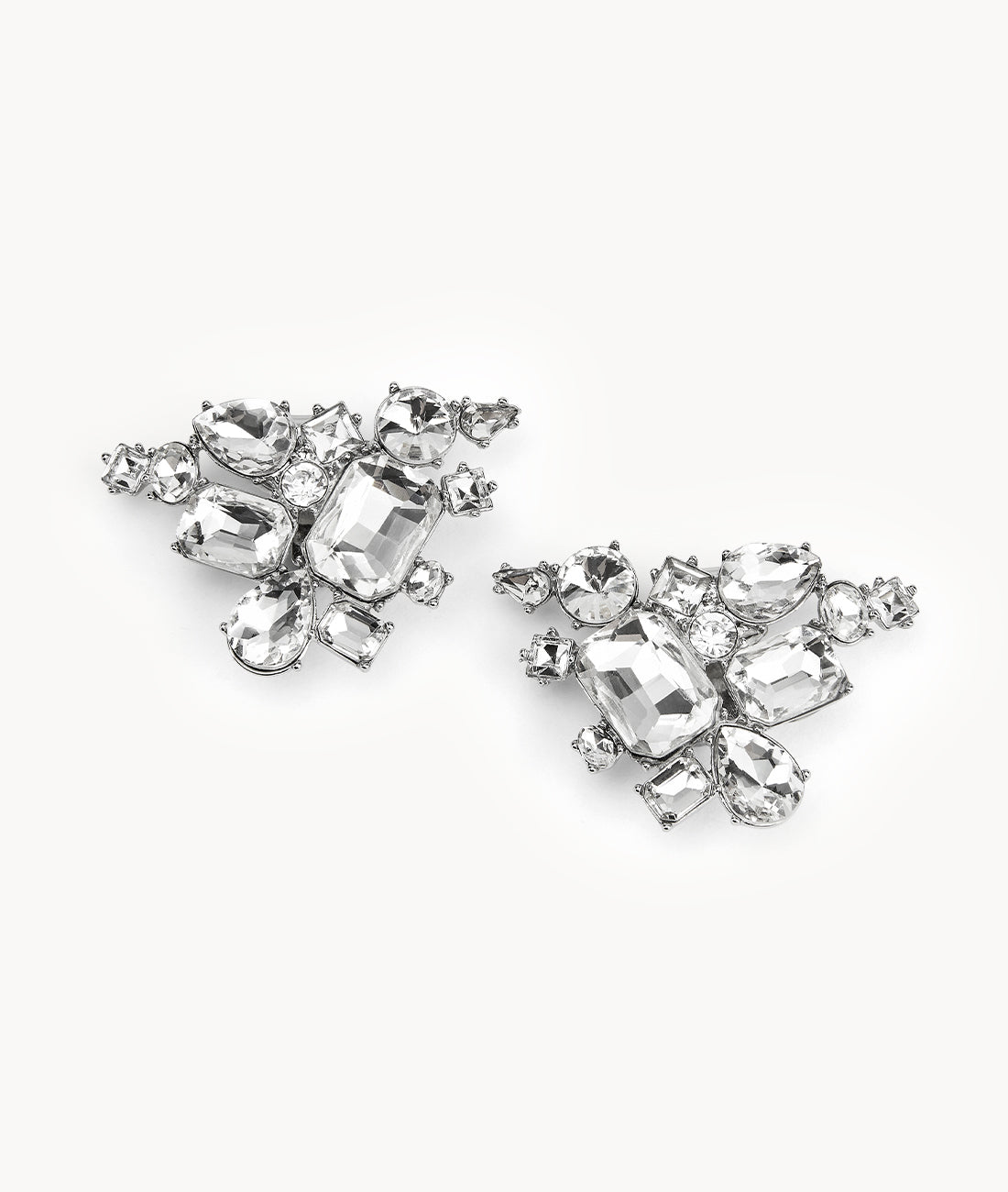 Geometric Rhinestone Buckle