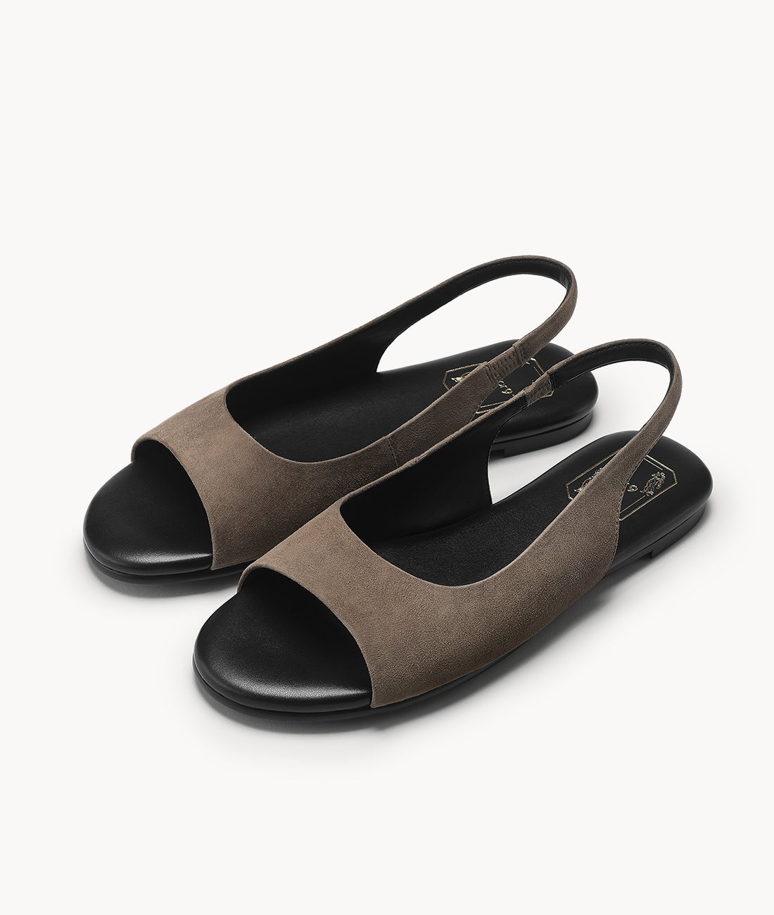 Hazelnut Pie Suede Sandal