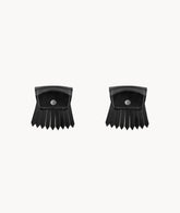 Black Concealed Tassel Buckle for loafers