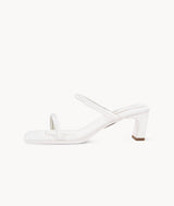 7or9 5cm White Sofas one-strap Sandals -Sandalwood 7or9