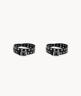 Black Eyelet Belt for shoes