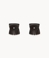 Brown Concealed Tassel Buckle for loafers
