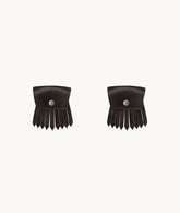 Brown Concealed Tassel Buckle for loafers