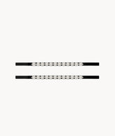 Black Velvet Pearl Belt