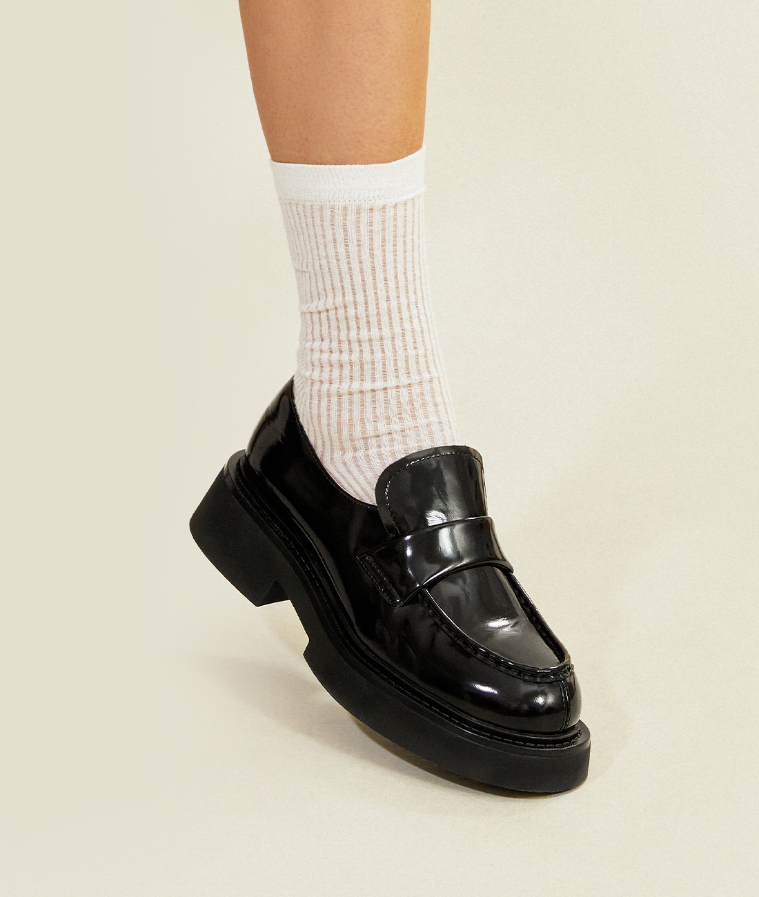 7or9 Japan - Chocolate Tart Loafer - フラット＆ローファー