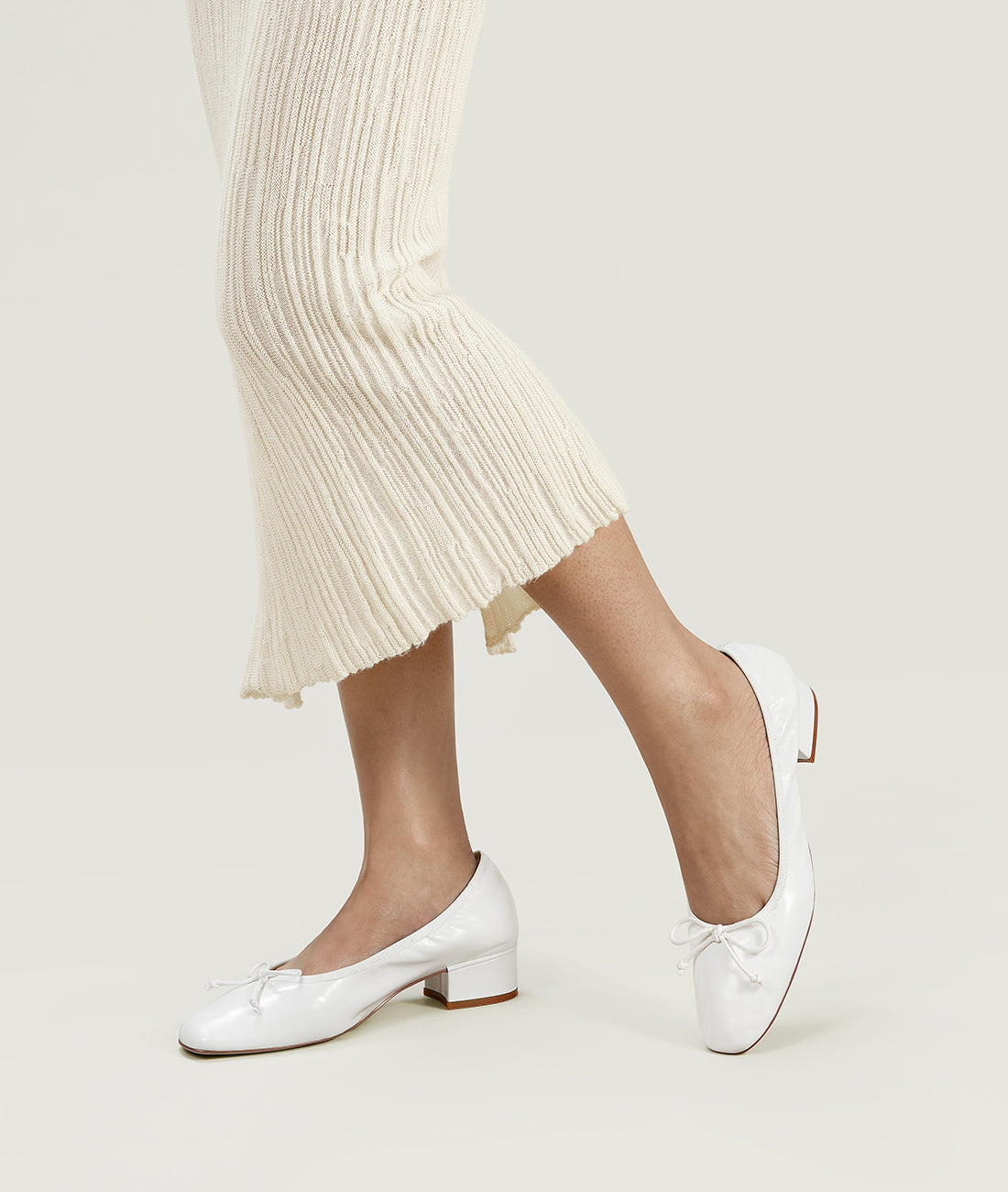 7or9 Japan - Milk Roll Pumps - パンプス