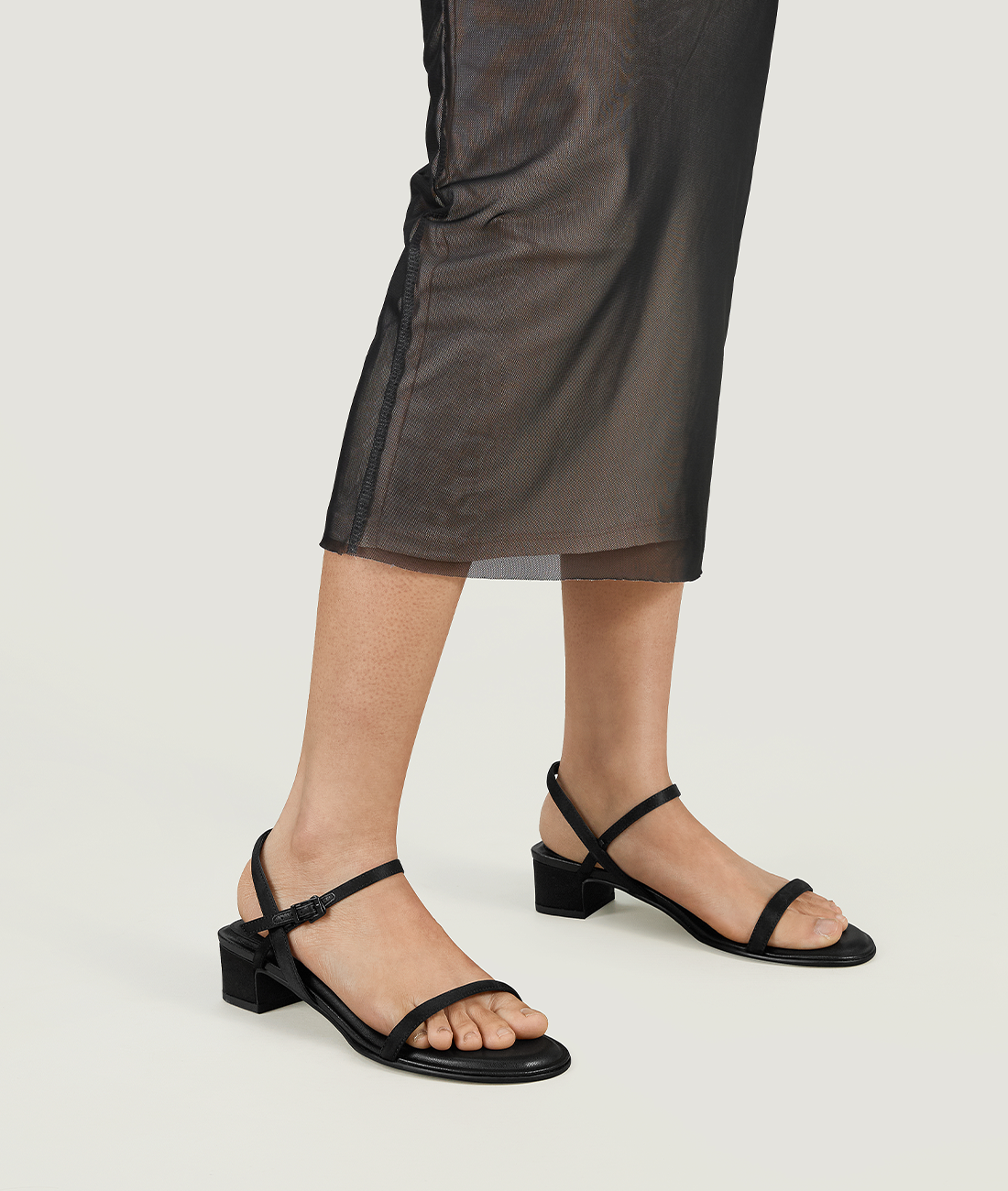 7or9 Japan - Black Swan Sandal - サンダル