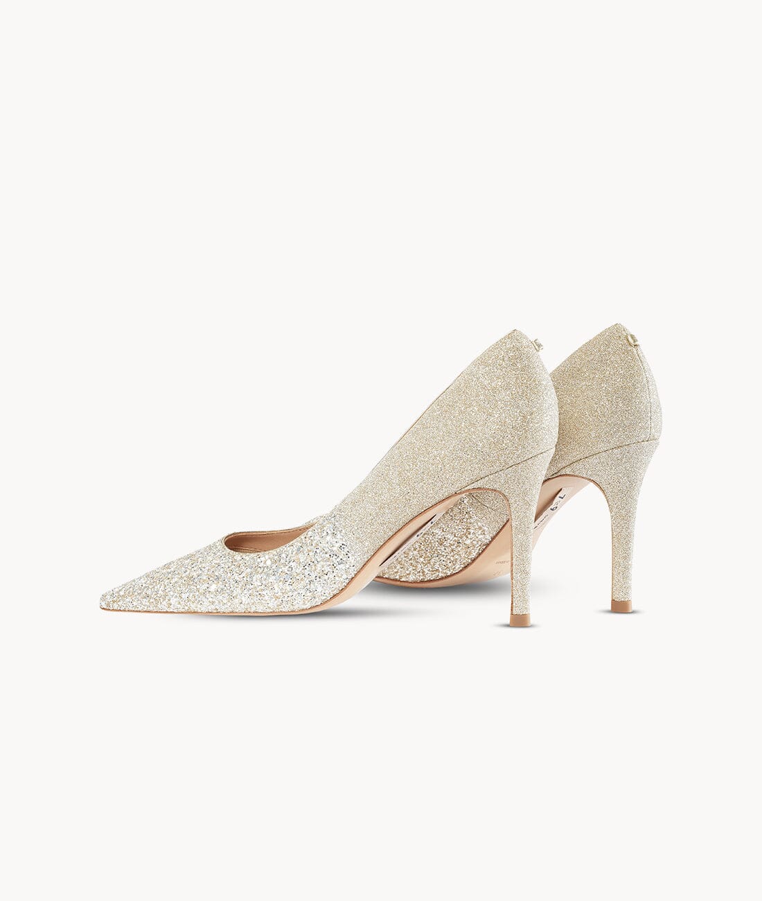 7or9 Japan - Golden Sparkling Pumps - パンプス