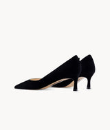 AIR-TOUCH FOAM Classic 5CM BLACK WORK HEELS - Dark Tea Heels 7or9 5.0 Shoes Only