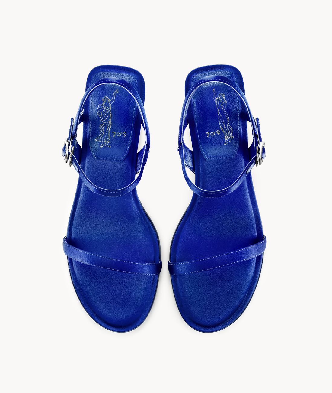 7or9 Japan - Blue False Indigo Sandal - サンダル