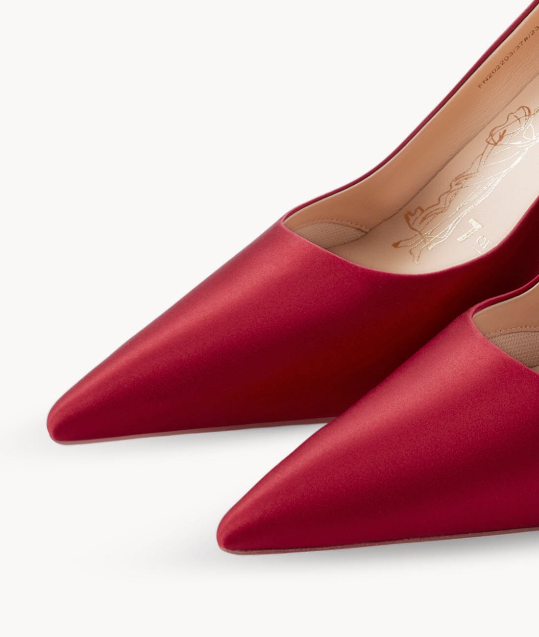 7or9 Japan - Red Velvet Cake Pumps - パンプス