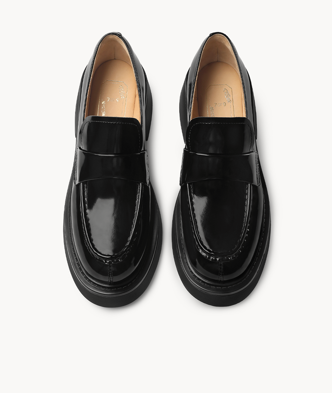 7or9 Japan - Chocolate Tart Loafer - フラット＆ローファー