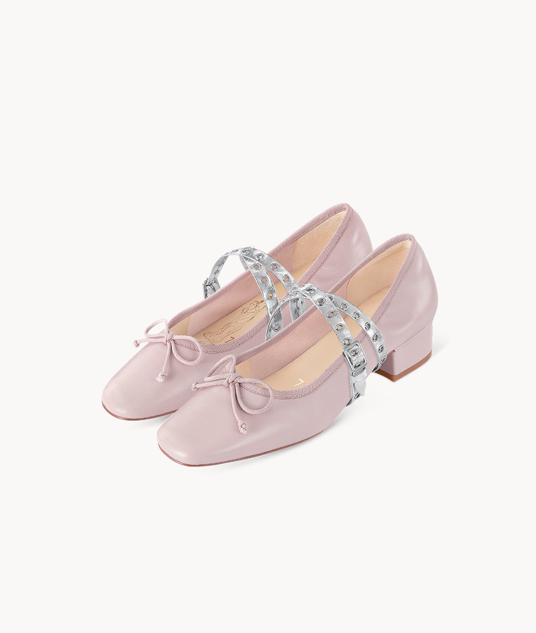 Silver Eyelet Belt for shoes