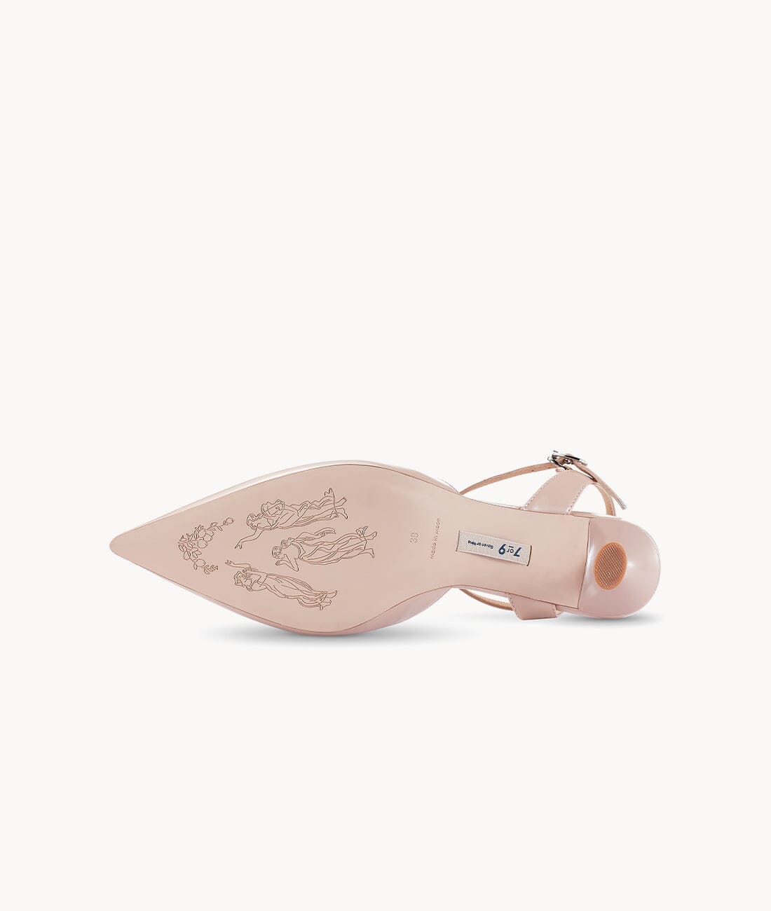 7or9 Japan - Wax Apple Slingback - スリングバック