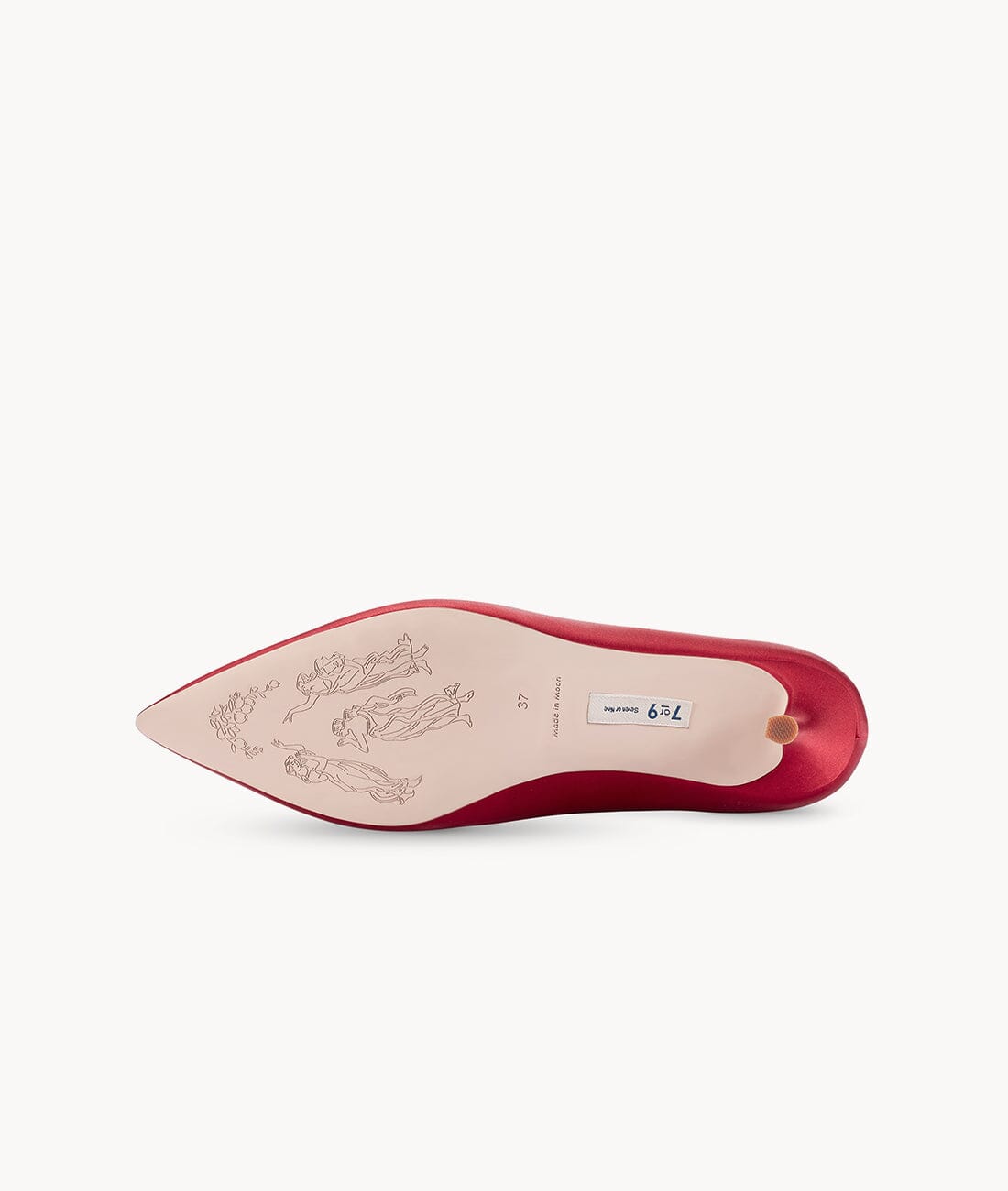 7or9 Japan - Red Velvet Cake Pumps - パンプス