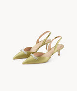 women shoes jewlery Cutout Bow Buckle 7or9
