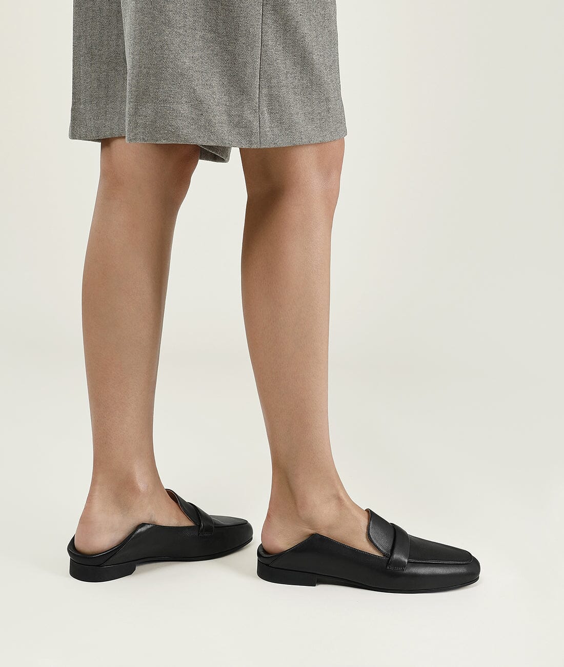 7or9 Japan - Black Choc Bread Loafer - フラット＆ローファー