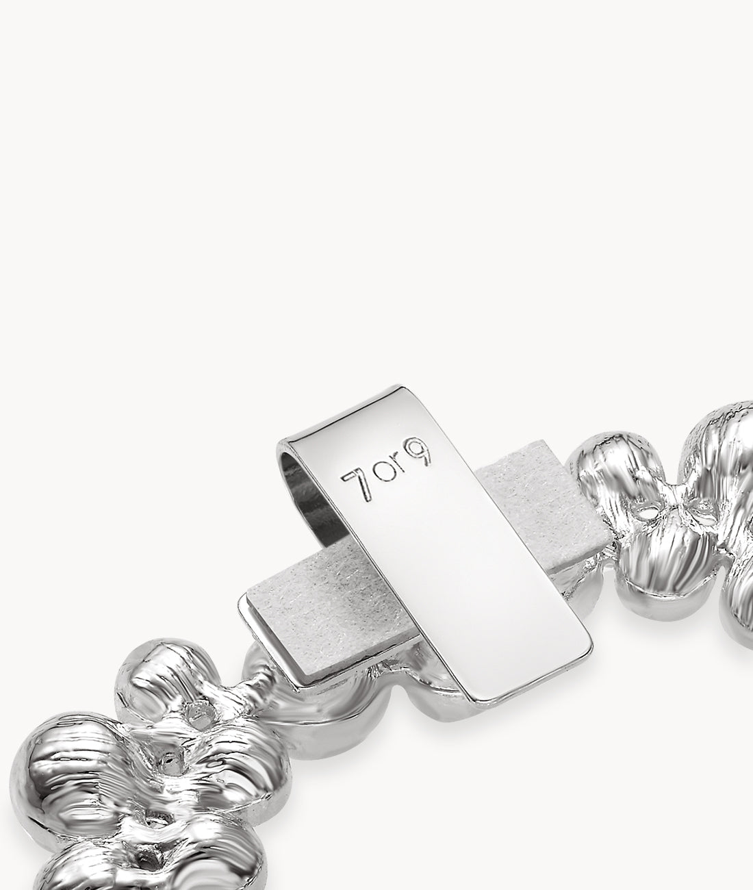 7or9 Japan - Square Beaded Buckle - バックル