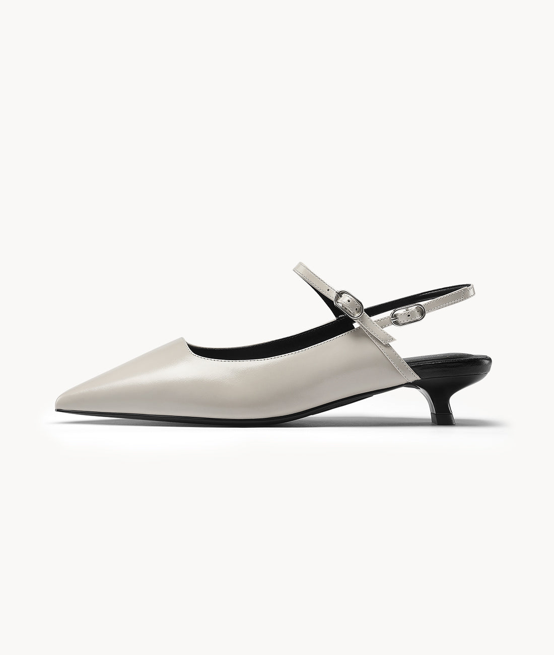 7or9 Japan - Ivory Pearl Slingback - スリングバック