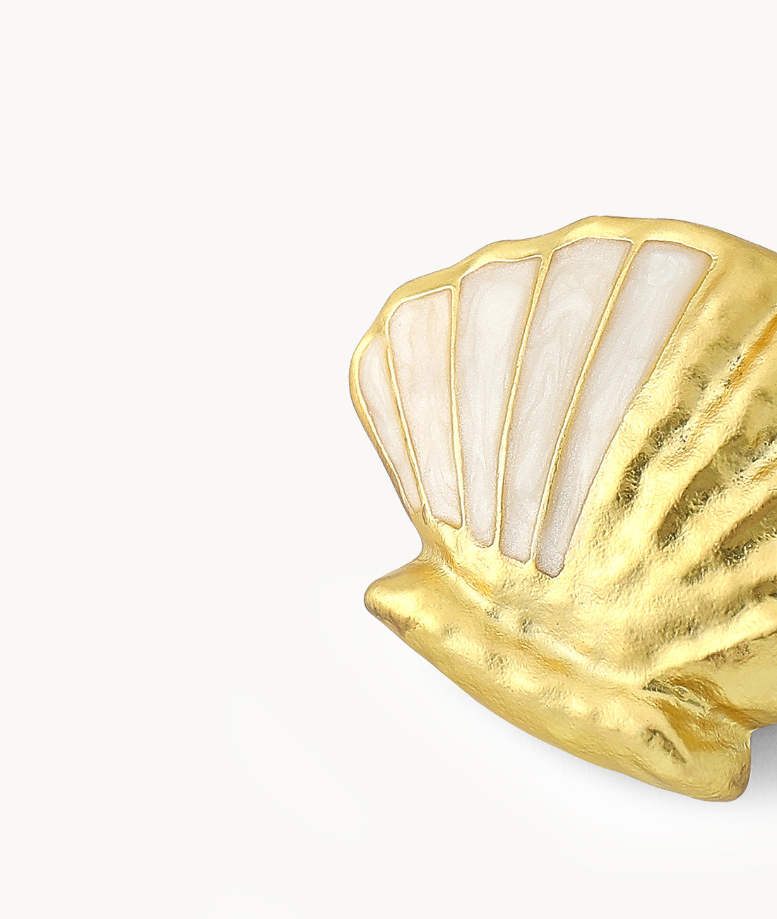 7or9 Japan - Small Shell Metal Buckle - バックル