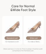 Nude close toed point toe heels
