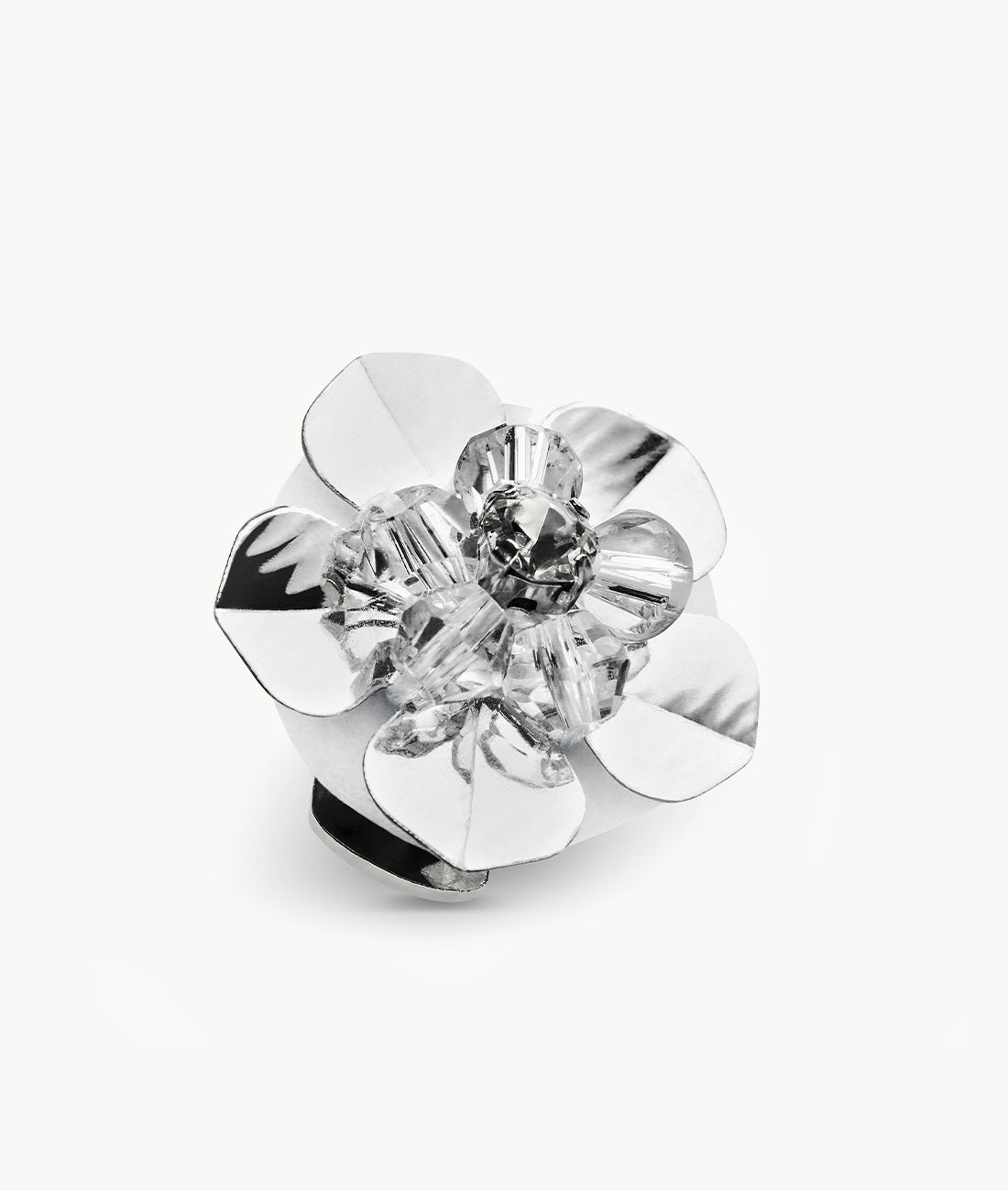 7or9 Japan - Sequin Flower Buckle - Blue - バックル