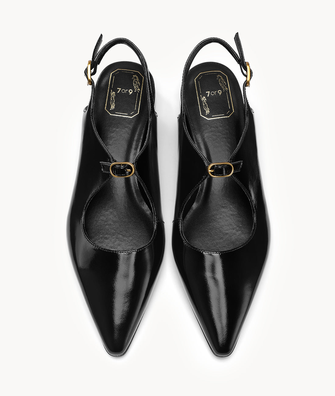 7or9 Japan - Black Cherry Slingback - スリングバック