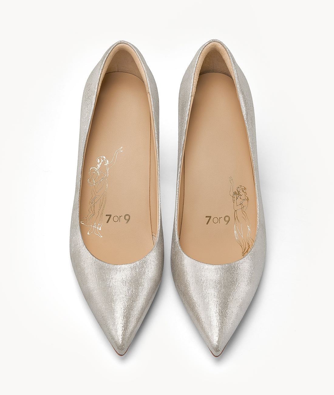 7or9 Japan - Luminescent Shell Pumps - パンプス