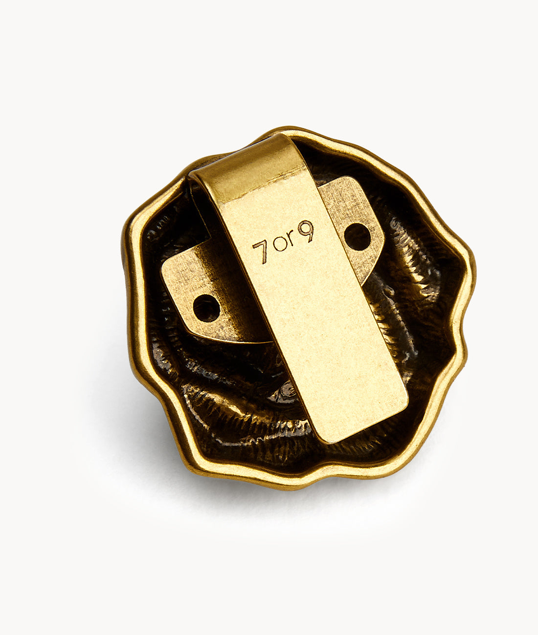 7or9 Japan - Camellia Buckle - Gold - バックル