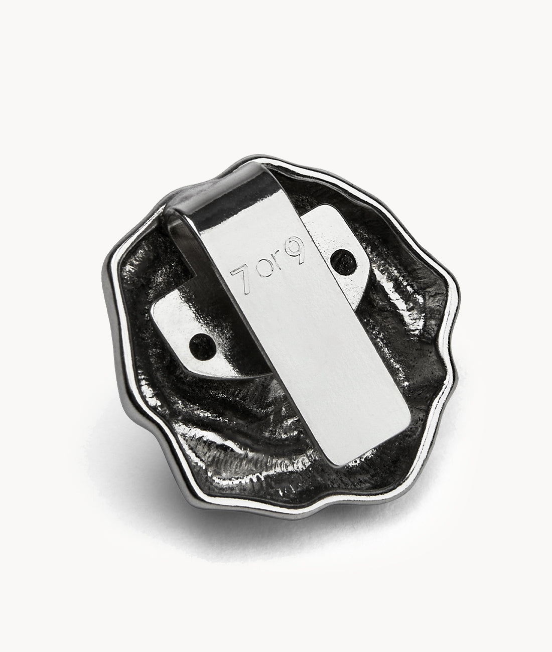 7or9 Japan - Camellia Buckle - Silver - バックル