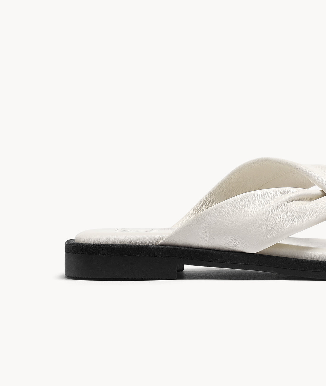 7or9 Japan - Creamy Egg Roll Sandal - サンダル