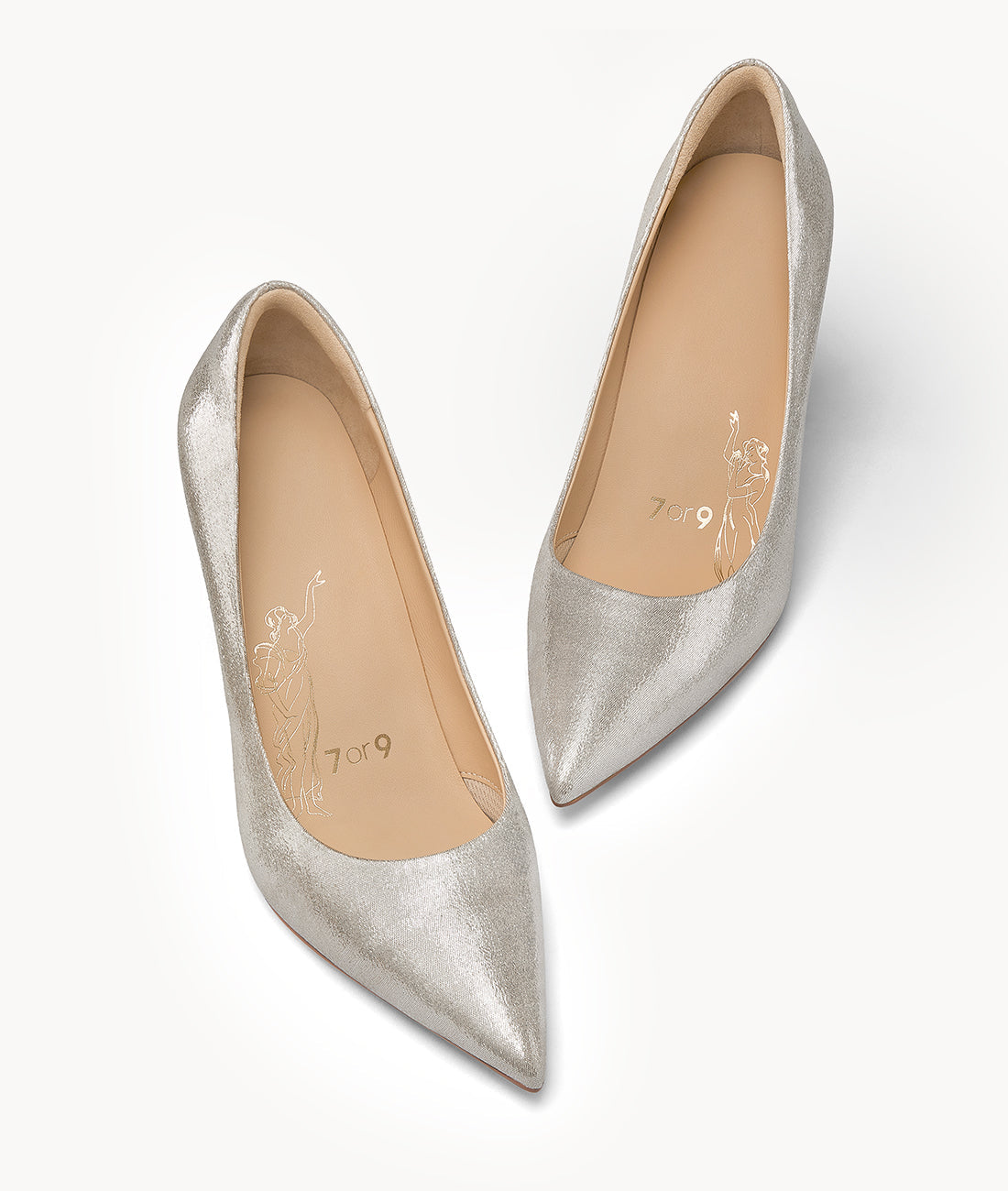 7or9 Japan - Luminescent Shell Pumps - パンプス