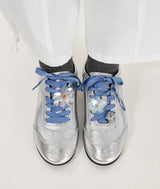 Sequin Flower Buckle - Blue