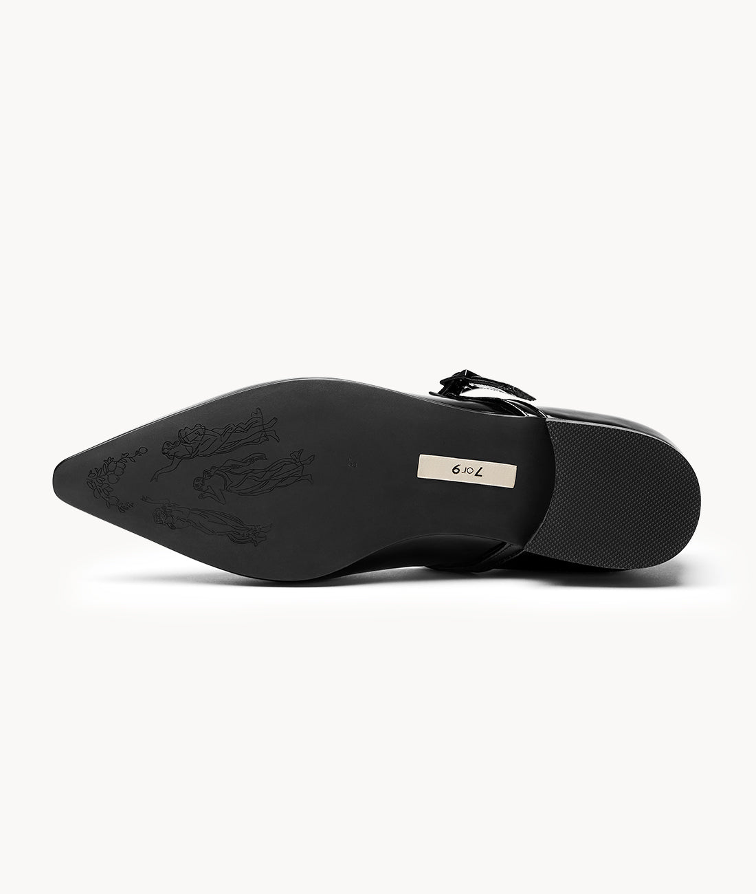7or9 Japan - Black Date Honey Flat - フラット＆ローファー