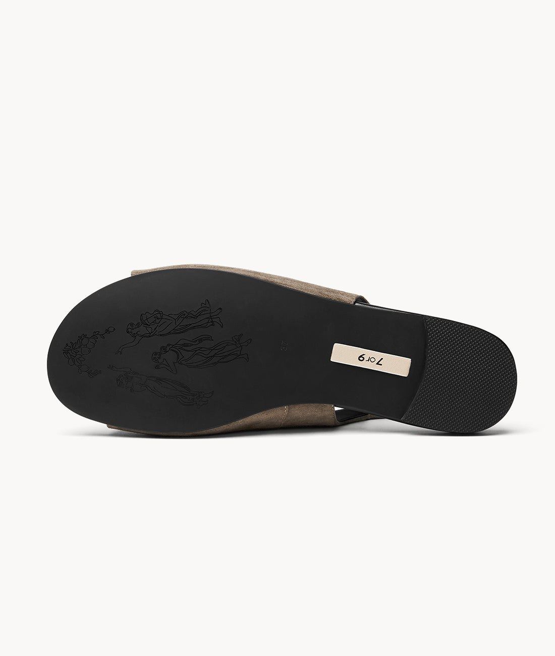 7or9 Japan - Hazelnut Pie Suede Sandal - サンダル