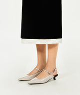 Ivory Pearl Slingback