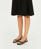Hazelnut Pie Suede Sandal