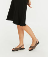 Hazelnut Pie Suede Sandal