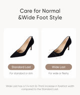 7or9 AIR-TOUCH FOAM 7CM BLACK WORK HEELS - Truffle Pumps 7or9